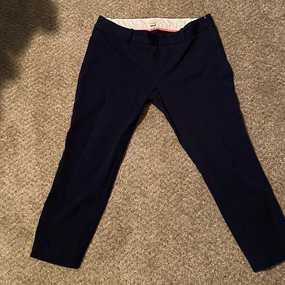 Side zip skinny pants